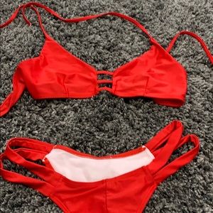 Red bikini
